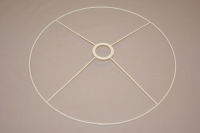 Lampenkap ring met kruis los 20 cm diameter