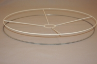 Lampenkap ring met kruis los 50 cm diameter