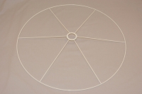 Lampenkap ring met kruis los 80 cm diameter