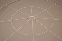 Lampenkap ring met kruis los 100 cm diameter