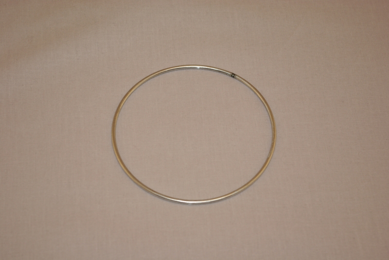 Metalen ring mandala 10 cm -