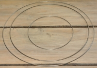 Mandala metalen ring los 45 cm