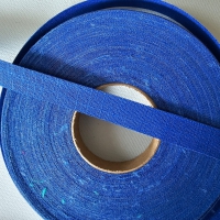 Linnenlook blauwe  tape voor afwerking lampenkap