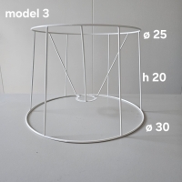 Frames voor plooikappen - recht model