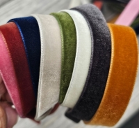 Fluweelband  voor lampenkappen